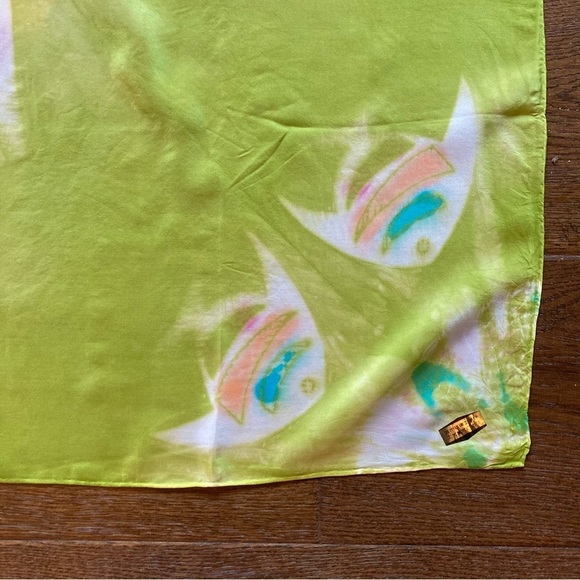 SCARF 100%  Silk Scarf Suzhou Silk Institute - Picture 2 of 6